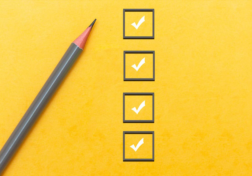 Abgehakte Checkliste um IT Freelancer zu werden.
